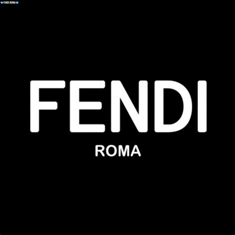 fendi logo black background|who owns fendi clothing.